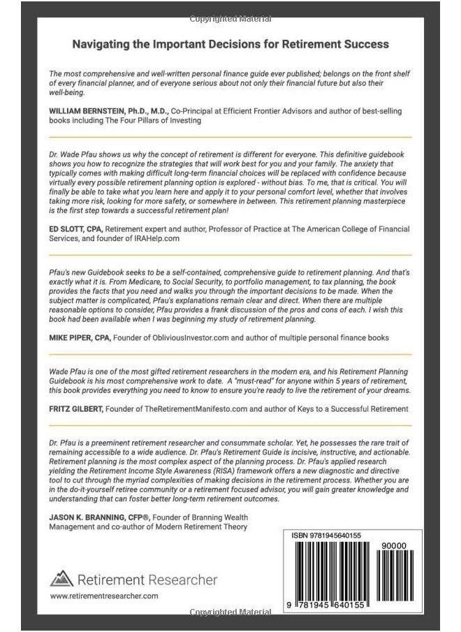 Retirement Planning Guidebook: Navigating the Important Decisions for Retirement  - Image 1