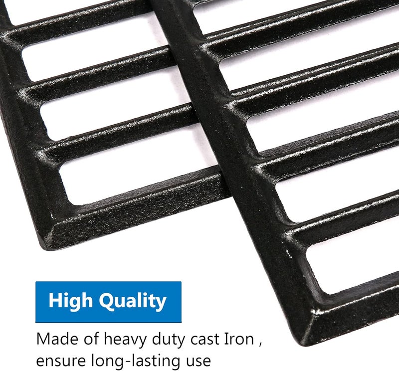 Utheer Cast Iron Grill Grates for Oklahoma Joe's Longhorn | Fit 12201767, 14201767, 18202083, 16202046, 15202029, Charcoal/Gas Smoker Compatible, Cast Iron Cooking Grids - Image 4