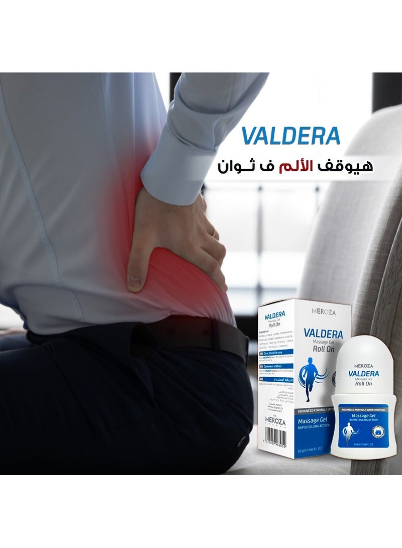 MEROZA Valdera roll on one of the giant pain killers & analgesics succeeds in helping 100,000 patients suffering from low back pain, neck pain, joint pain & Arthritis - Image 3