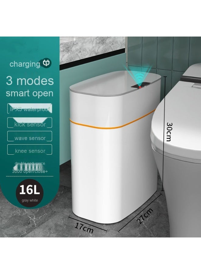 Automatic Smart Sensor Trash Can – Premium Electric Model for Home Use