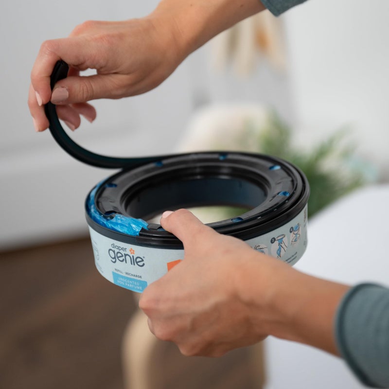 Diaper Genie Bags Refills 270 Count (Pack of 3) with Max Odor Lock | Holds Up to 810 Newborn Diapers - Image 5