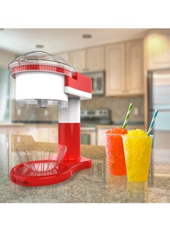 Home Electric Ice Shaver – Compact Snow Cone Machine, Italian Ice & Slush Maker, Multi-Functional Ice Crusher for Ice Cream and Cold Drinks