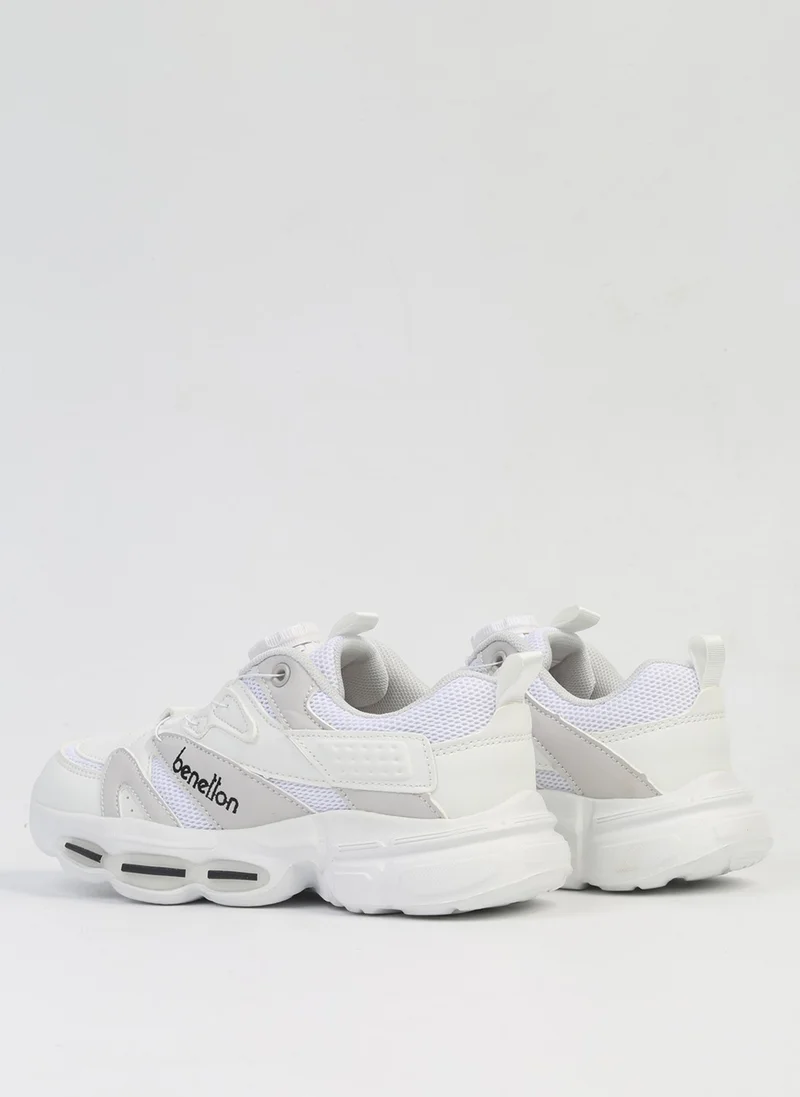 بينيتون White Girls Sneakers BNI-10253