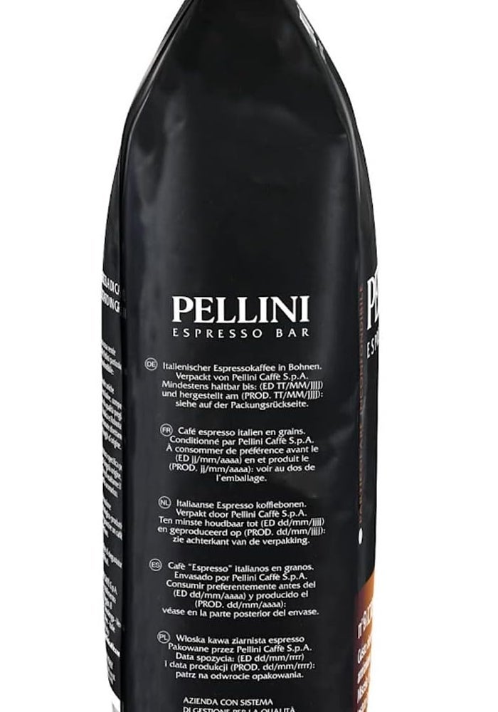 Pellini No.9 Cremoso Roasted Coffee Beans 1kg - Image 3