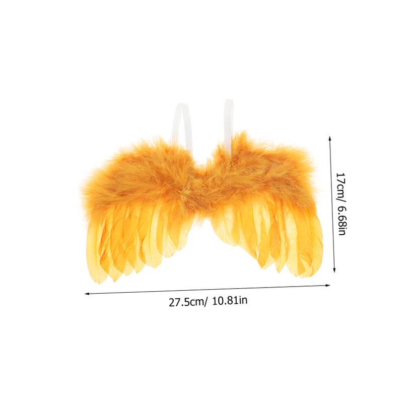 Golden Baby Wing Prop For Newborn Photography Comfortable Versatile Photo Shoot - Image 3