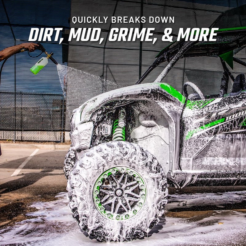Anki Slick Products Off-Road Wash - Extra Thick Foaming Cleaning Solution for Dirt Bikes, UTVs, Trucks, and Offroad Vehicles - 32 oz., Citrus Scent - Image 2