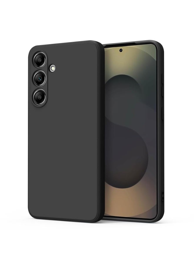 Case for Samsung Galaxy S25 FE Soft Silicone Gel Rubber Cover Shockproof Matte Finish Back Cover Inner Fabric Lining with Camera Protection Case for Samsung Galaxy S25 FE - Image 1