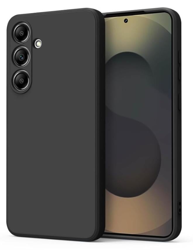 Case for Samsung Galaxy S25 FE Soft Silicone Gel Rubber Cover Shockproof Matte Finish Back Cover Inner Fabric Lining with Camera Protection Case for Samsung Galaxy S25 FE - Image 1