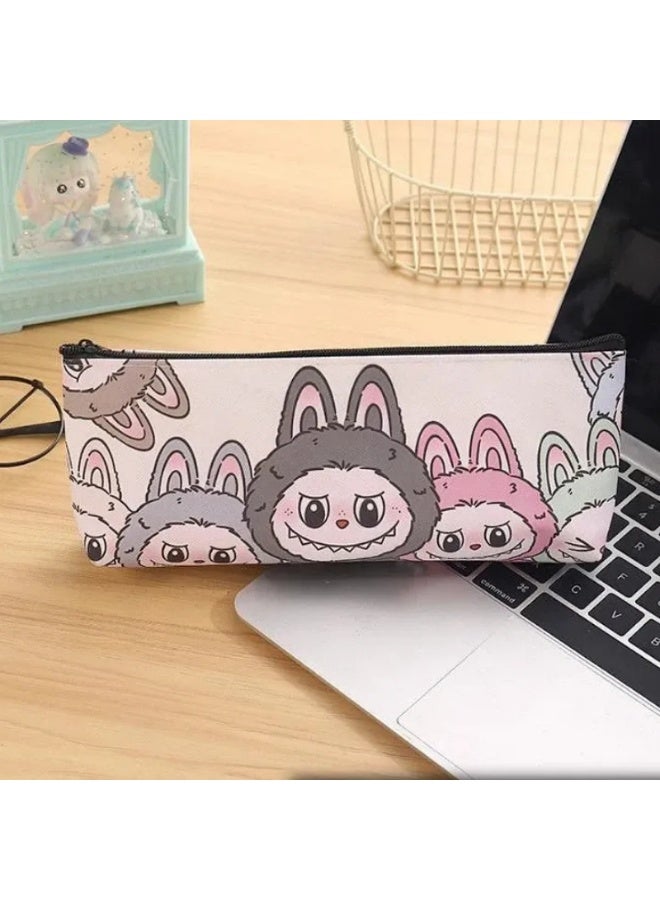 لابوبو حقيبة أقلام رصاص كرتونية للأطفال تصميم لابوبو - Image 1