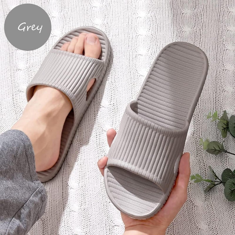 VIDSID Shower Slippers Dry Quickly Bath Slippers Womens Non Slip Indoor Home Bedroom - Image 2