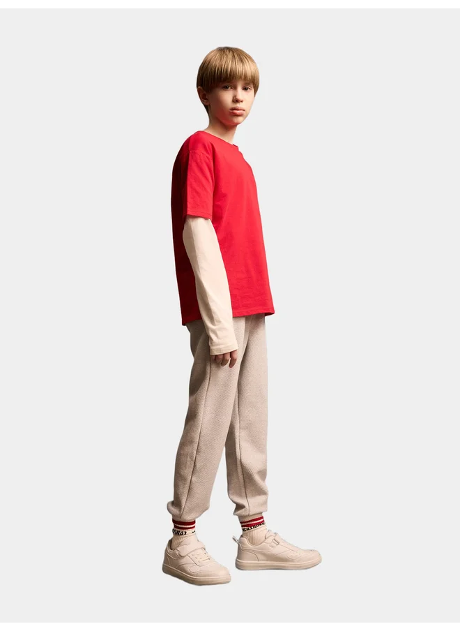 DeFacto DeFacto Kids Grey Slim Fit Sweatpants