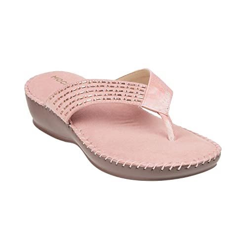 Mochi Women Pink Flat Comfort Slip-on UK/5 EU/38 (44-1675) - Image 2