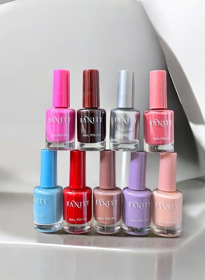 FANITY Vanity Nail Polish - 24 Permanent Colors - PH-197 - Image 3
