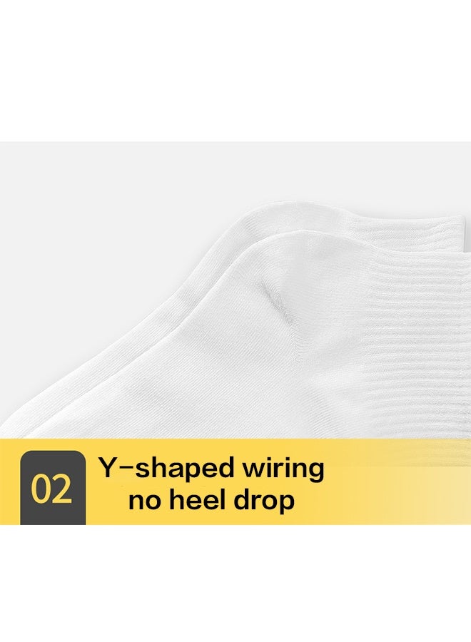 JOY TOUR 10 Pairs Disposable socks, Low Cut Ankle Socks, Thin Breathable Casual No Show Athletic Socks - Image 3