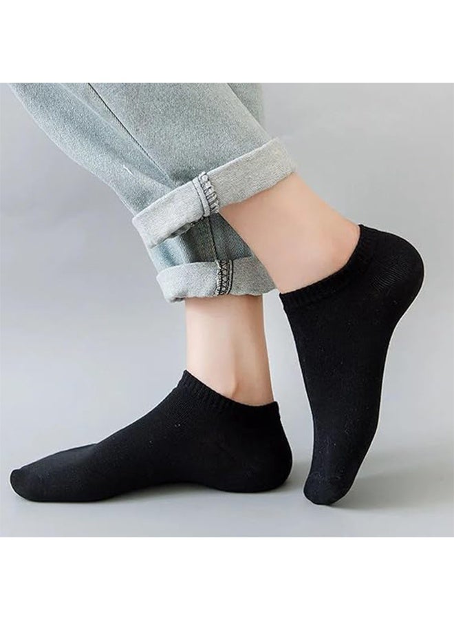 JOY TOUR 10 Pairs Disposable socks, Low Cut Ankle Socks, Thin Breathable Casual No Show Athletic Socks - Image 5