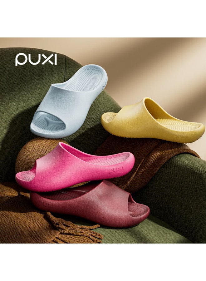 Park Xi Puxi صيف هادئ خف منزلي نسائي داخلي Eva نعل ناعم حمام دش ماء نقي أزرق 35-36 - Image 1