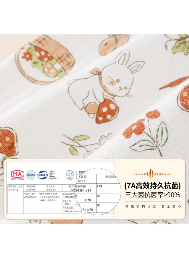 Doxiluka baby Warm Underwear Set - Thickened Cotton-padded Separates In Cute Cartoon Prints For Autumn/winter - Image 3