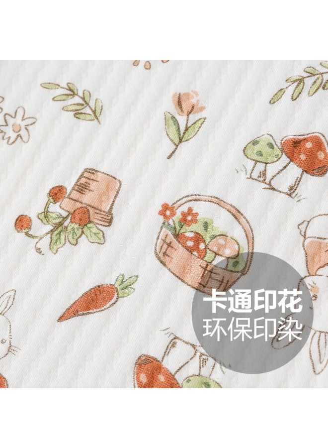 Doxiluka baby Warm Underwear Set - Thickened Cotton-padded Separates In Cute Cartoon Prints For Autumn/winter - Image 5