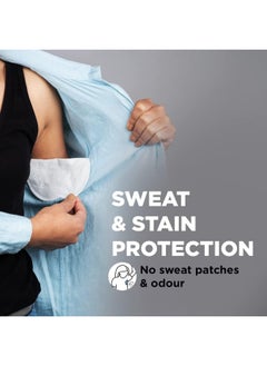 PEESAFE Disposable Underarm 14 Sweat Pads Straight, Pack Of 2  - Image 2