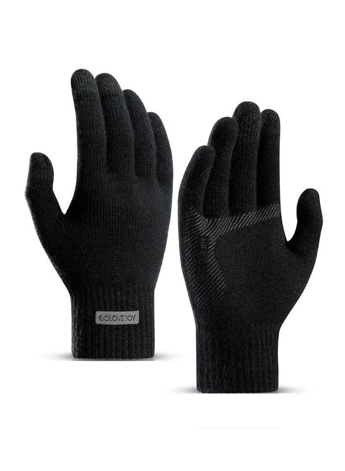 Golovejoy Men's Non-slip Fashion Casual Business Gloves 