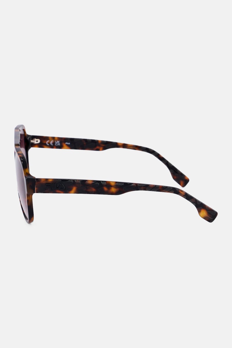 FILA Men SFI459V Aviator Sunglasses, Brown Havanna - Image 4