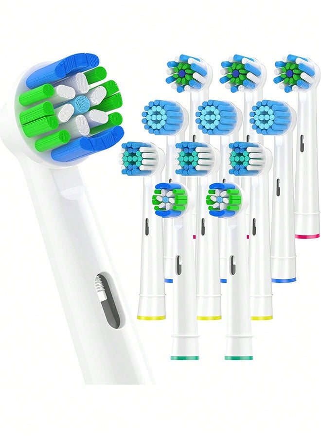Replacement Toothbrush Heads Compatible with Electric Toothbrush 7000 /Pro 1000 /9600/ 5000/3000/8000/Genius and Smart Electric Toothbrush