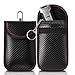 Meliya Faraday Pouch Bag for Car Keys RFID Signal Blocking Holder Faraday Key Fob Protector AntiTheft Key Fob Case Red - Image 2