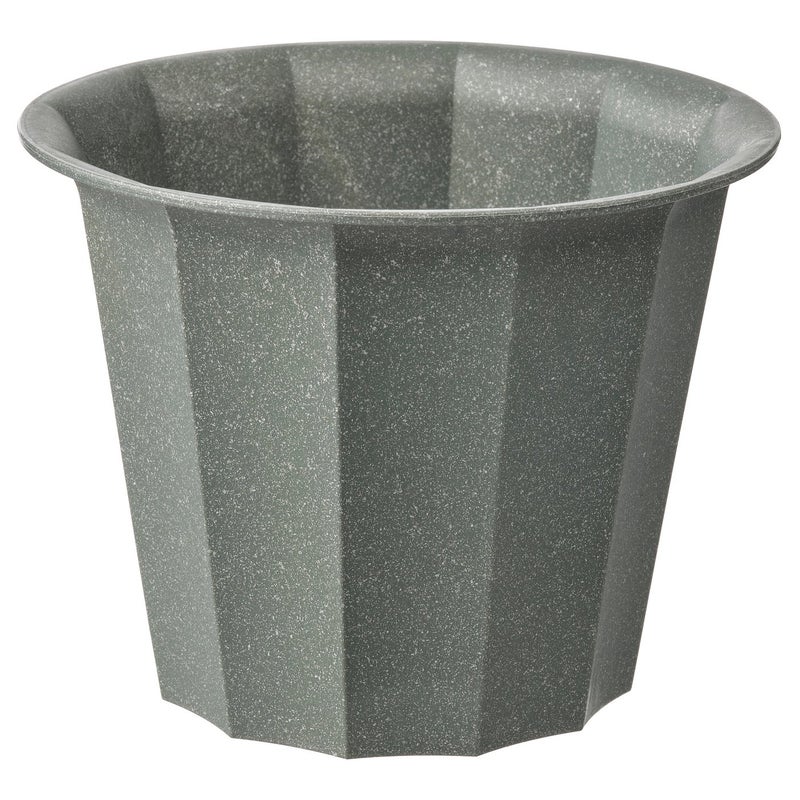 Baitique Plant Pot, In/Outdoor Grey, 9 cm - Image 1