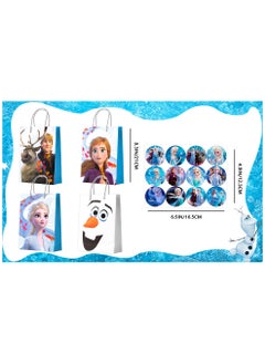 FRUITFUL PARTY Frozen Party Favor Bags, 24pcs Frozen Goodie Bags and 24pcs Frozen Stickers Frozen Gift Bag Frozen Birthday Party Favors Boxes  - Image 3