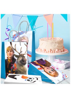 FRUITFUL PARTY Frozen Party Favor Bags, 24pcs Frozen Goodie Bags and 24pcs Frozen Stickers Frozen Gift Bag Frozen Birthday Party Favors Boxes  - Image 5