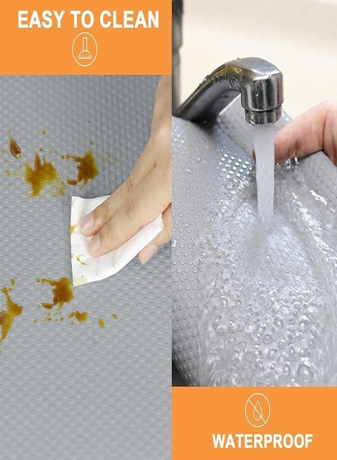 ElastPro EVA, Anti Slip Mat/Sheet for Fridge, Kitchen, Drawer, Shelf Liner (Light Grey, 45 cm X 1.5 m) - Image 5