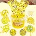 LAWOHO Bear Clear Slime 300ml Yellow Clear Slime Kit for Girls Ages 812 with 9 Packs Cute AddIns for Kids Party Favors Non Stick Slimes with Clay Toys Birthday Halloween Christmas Easter Gifts - Image 4