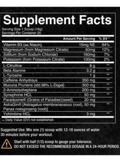 Condemned Laboratoriez Convict NEW High Stim Pre-Workout Sour Gummy  - Image 2