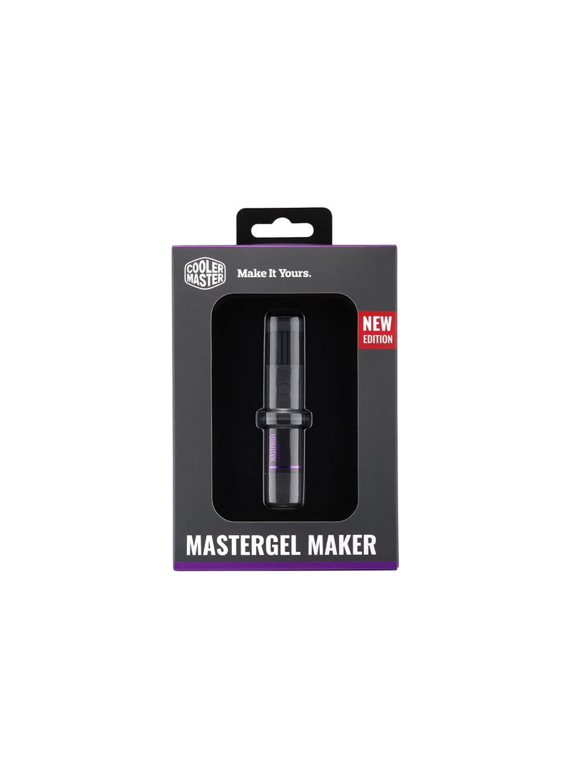 كولر ماستر مركب حراري فائق الأداء من Cooler Master MasterGel Maker، جسيمات ماسية بتقنية النانو، تصميم حقنة مسطح حصري، موصلية عالية لوحدة المعالجة المركزية/وحدة معالجة الرسومات W/mk= 11m لمبردات وحدة المعالجة المركزية ووحدة معالجة الرسومات - Image 3