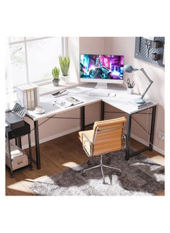 ACPLAY L Shaped Desk Computer Corner Desk Home Office Writing Workstation 126X74X48 cm  - Image 5