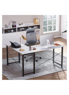 ACPLAY L Shaped Desk Computer Corner Desk Home Office Writing Workstation 126X74X48 cm  - Image 3
