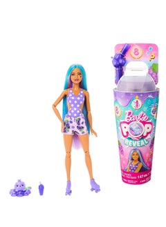 Barbie Pop Reveal Doll Juicy Fruit Series - Grape Fruits (Purple)  - Image 1