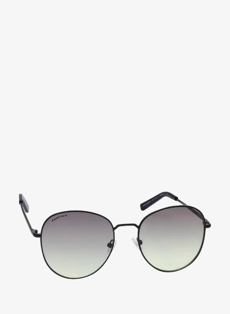 فاستراك Non Polarized Sunglasses Black Frame Green Mirror Lens 54mm  - M255GR11V