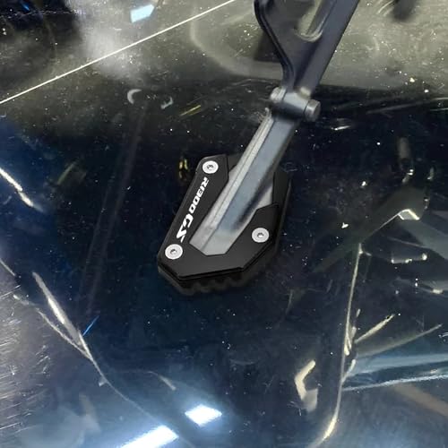 Mokiton Motorcycle Side Stand Extension Kickstand Plate Compatible With BMW R1300GS Adventure 2024 2025 2026 Foot Pad Support R 1300 GS ADV R1300GSA 1300GSA GS1300ADV Accessories black - Image 3