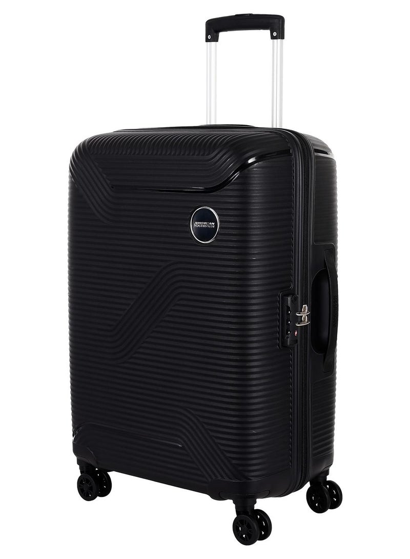 AMERICAN TOURISTER MAXPLUS  68CM  Medium  Size Luggage  TSA BLACK - Image 1