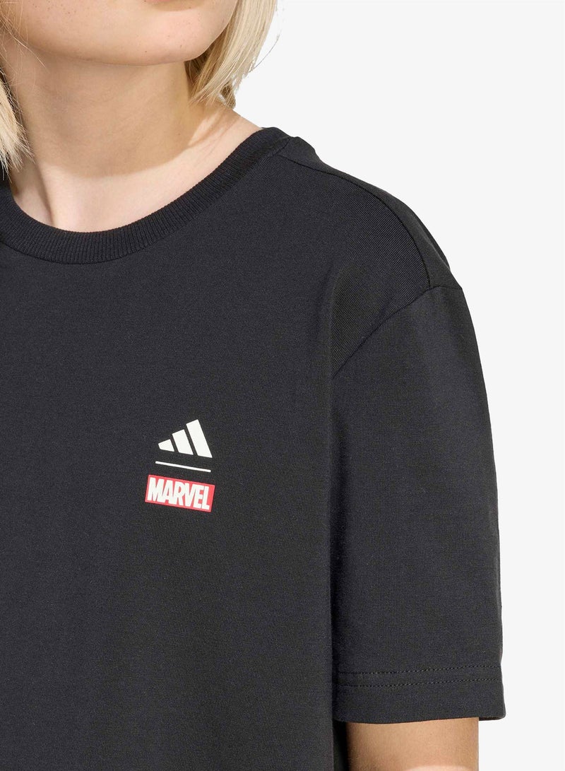 Adidas Youth Marvel Spider Man Graphic T-Shirt - Image 5