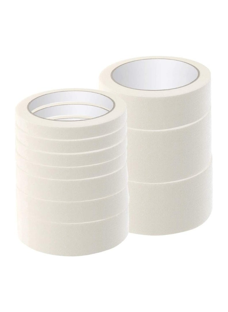 KNP KNP 1.5-inch Masking Tape Pack of 9 is a Versatile Set of Adhesive Tapes Designed for Various Applications Including Painting Labeling and General Masking Tasks.  - Image 2