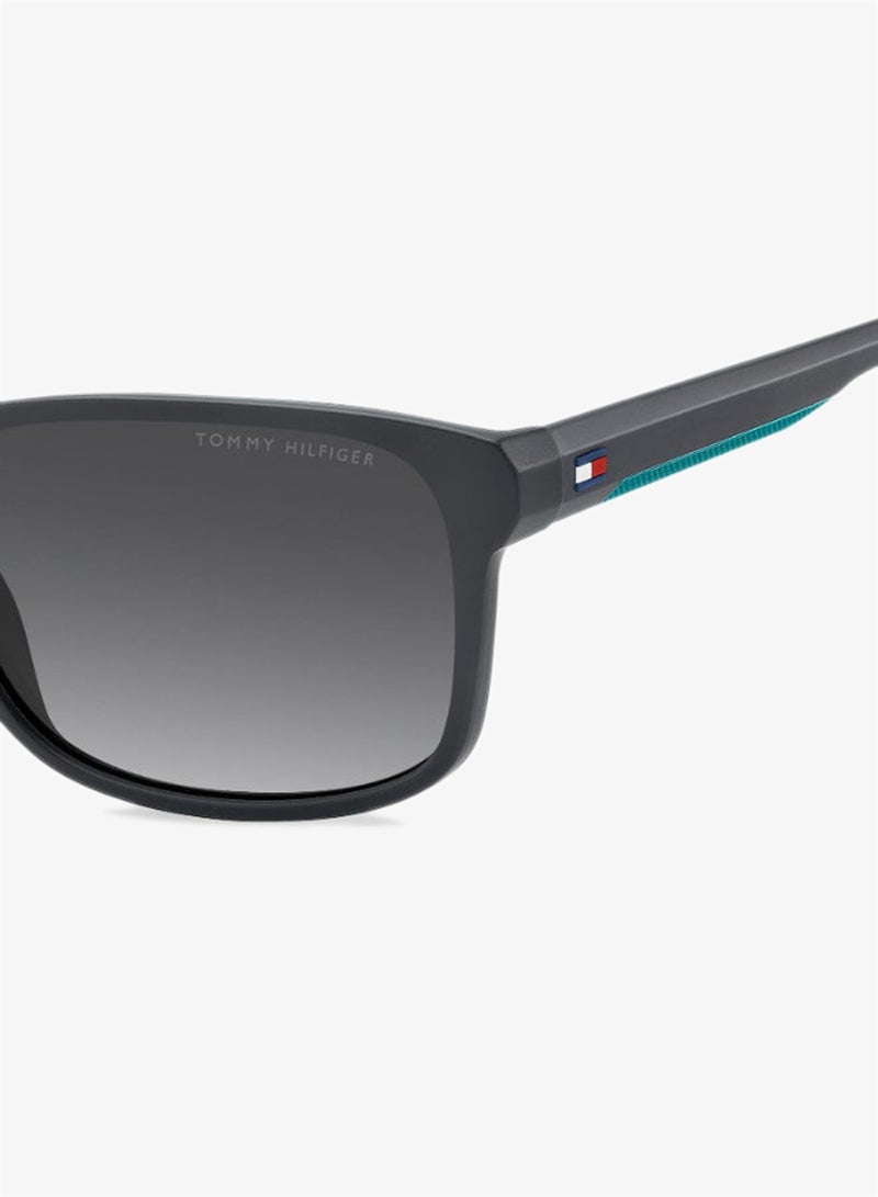 TOMMY HILFIGER TH 2325/S Sunglasses Grey Rectangular - Image 5