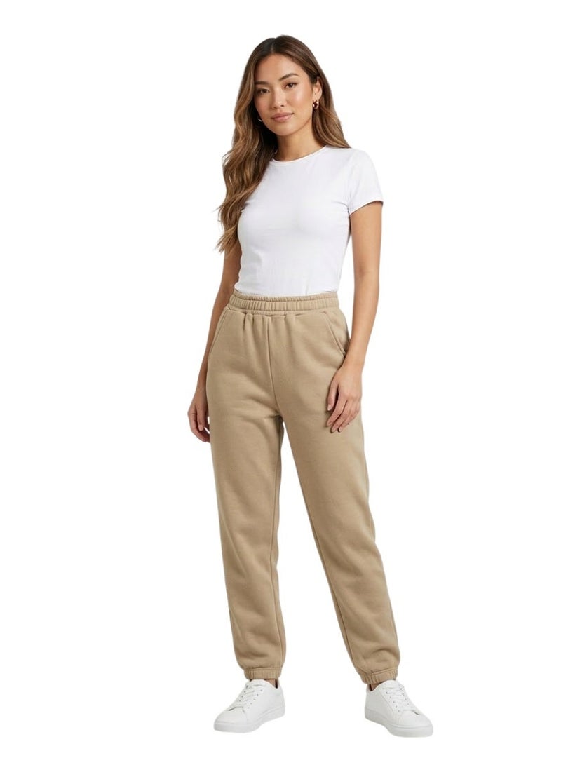 Mosca Women's Wear Plain Cotton Sweatpants - Image 1