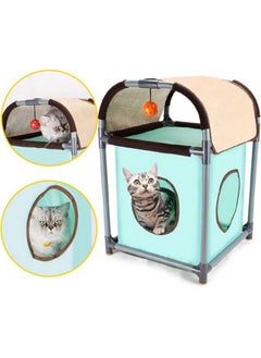 Detachable Combination Cat Furniture Cat Hole Tunnel Cat Scratch Board Sisal Claw Cat Climbing Frame Oxford Cloth 41X41X60Cm - pzsku/ZF872BEF0C8DF30066FDDZ/45/_/1728281371/843b1a43-200a-45b8-8445-77e3e16c1c15