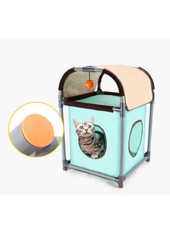 Detachable Combination Cat Furniture Cat Hole Tunnel Cat Scratch Board Sisal Claw Cat Climbing Frame Oxford Cloth 41X41X60Cm - pzsku/ZF872BEF0C8DF30066FDDZ/45/_/1728281528/22fb2636-c41b-4c3f-a3cc-7052347947fc