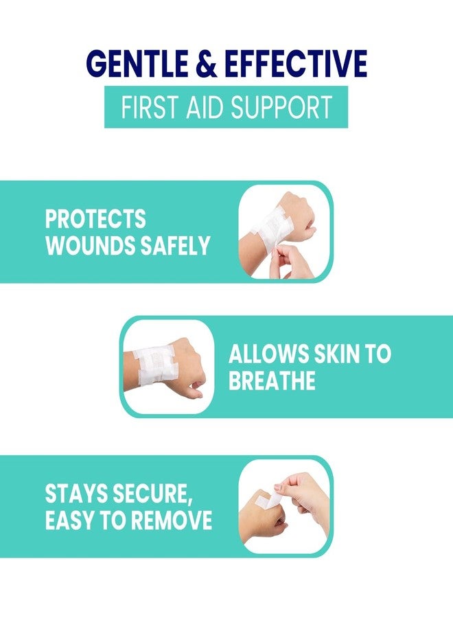 Leeford Microporous Surgical Tape | Breathable & Skin-Friendly, Strong Adhesion for Dressing | Ideal for Cuts, Minor Wounds, First-Aid 25mm x 9.1 (12 Rolls) - Image 4