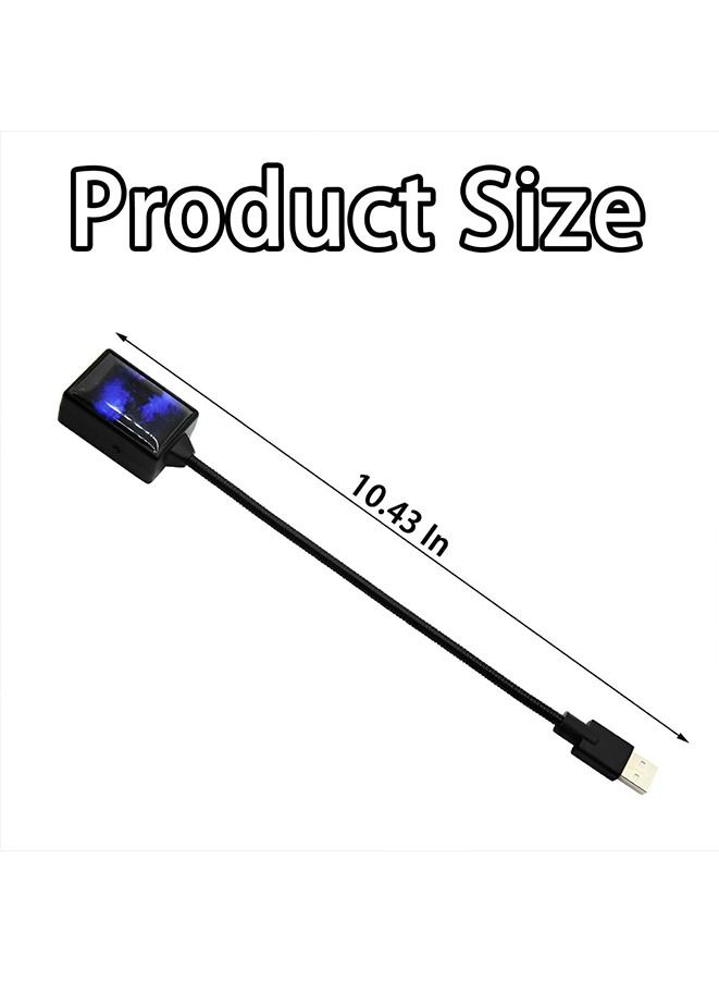 USB سقف السيارة ستار ليلة العارض ضوء الصوت المنشط LED مصباح داخلي قابل للتعديل جو رومانسي الضوء المحيط-التوصيل والتشغيل - Image 3