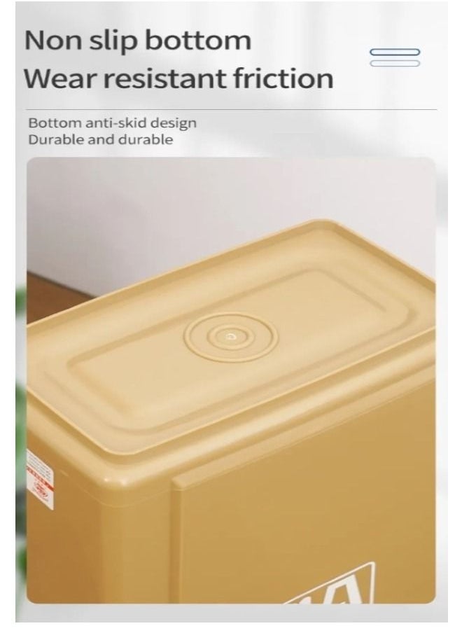 ALMUFARREJ Trash Can Beige/Black 40 L  - Image 5
