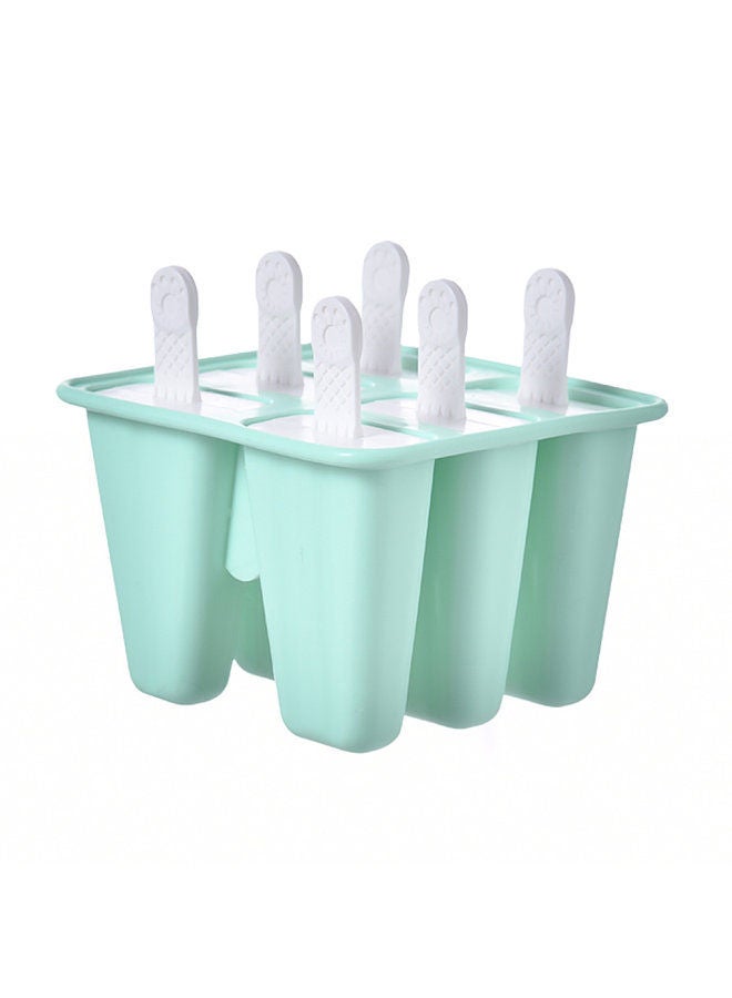 6-Piece Silicone Ice Pop Molds Reusable Ice-lolly Molds BPA Free Easy-release with Sticks for Kids Adults Homemade Ice Pop Maker  - Image 4